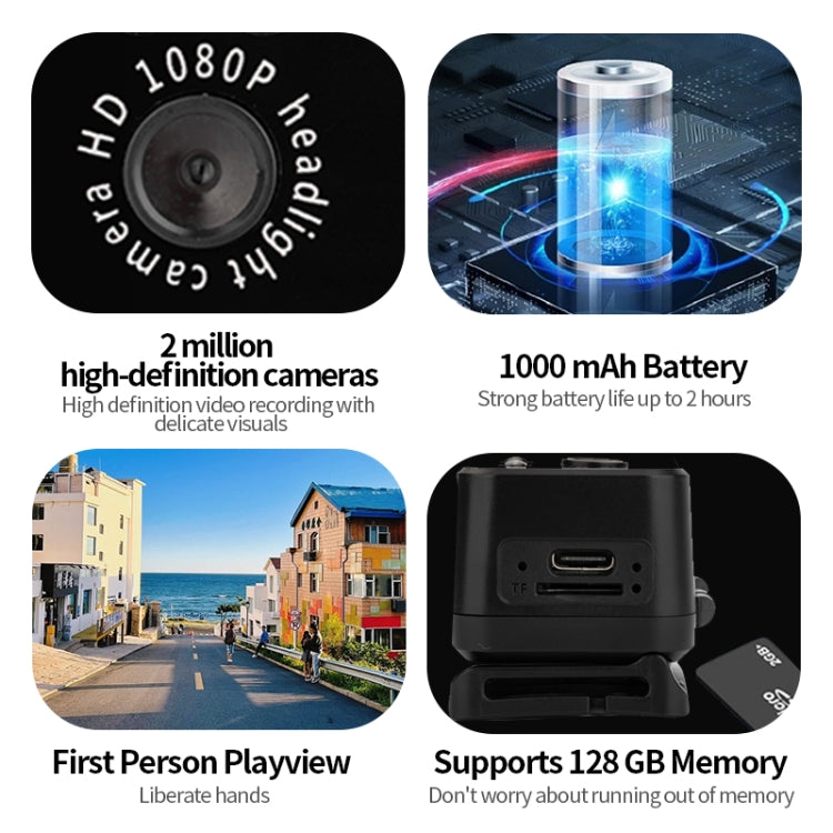 D7 1080P Head-mounted Lighting Camera LED Motion Sensor Video Recording Lighting Camera, D7 D7 1080P Head-mounted Lighting Camera LED Motion Sensor Video Recording Lighting Camera, D7